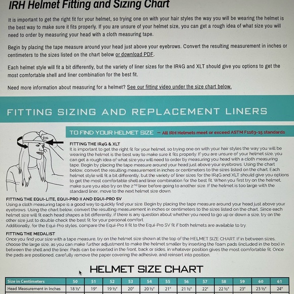 International Riding Helmet SEI Certified Model 1072-13 - Picture 11 of 12